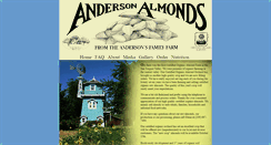 Desktop Screenshot of andersonalmonds.com